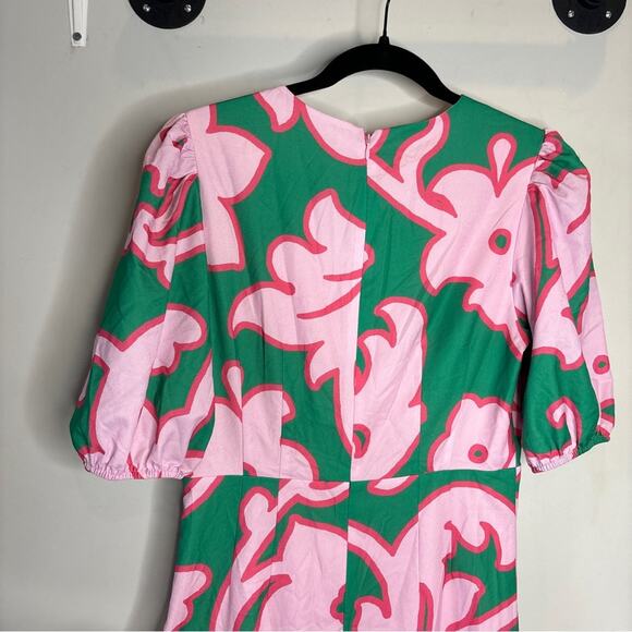 Rhode Ester Print Floral Midi Dress - Picture 10 of 10